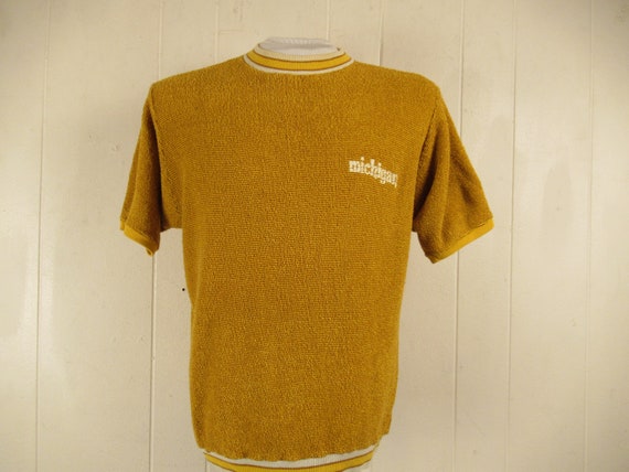 Vintage t shirt, 1960s t shirt, Michigan t shirt,