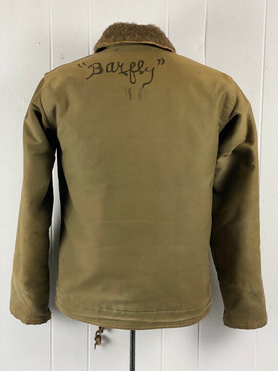 40s～50s U.S.NAVY N-1デッキジャケット実物ヴィンテージ
