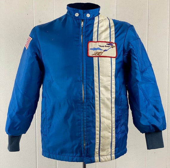 Vintage Jacket, Size Small, Plymouth Road Runner Jacket, Racing