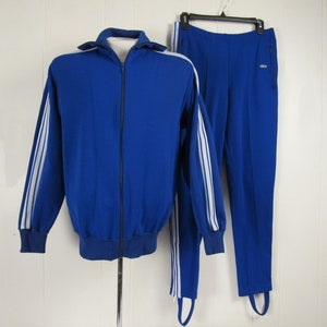 Vintage Track Suit, 1970s Track Suit, Adidas Track Suit, Made in West ...