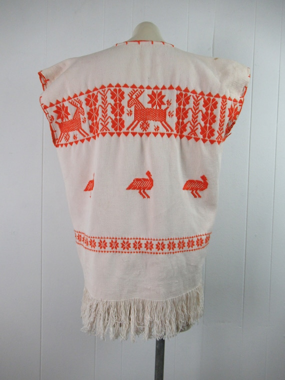 Vintage vest, ethnic vest, cotton vest, bohemian … - image 5