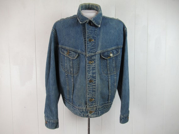 Vintage jacket, trucker jacket, denim jacket, 1970