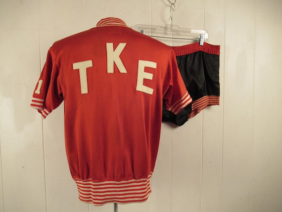 Vintage shirt, 1940s shirt, shirt and shorts, frat