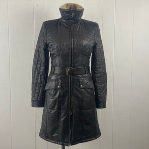 Belstaff Coat, Size Small, 2000s Coat, Leather Coat, Motorcycle