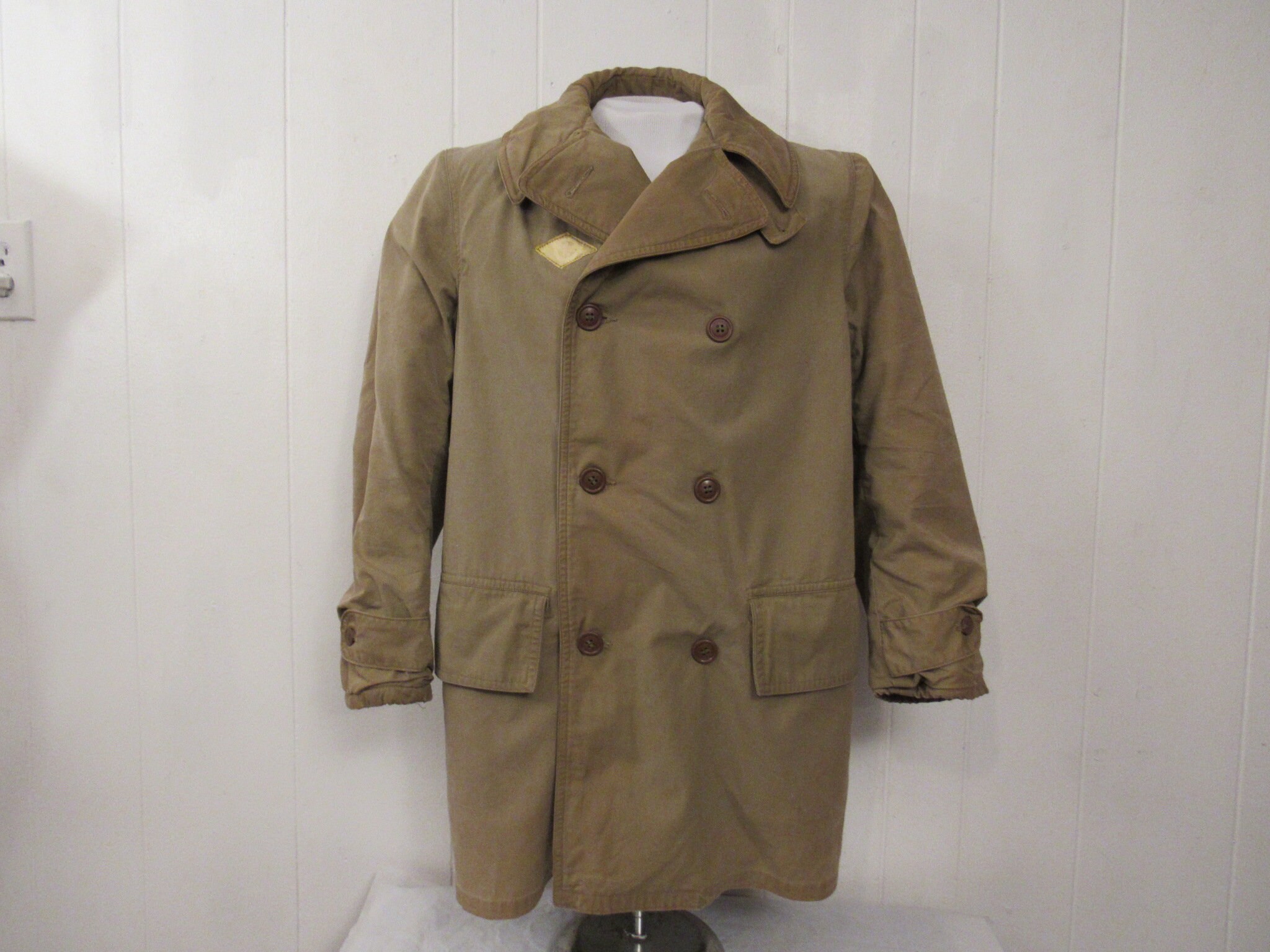 Vintage Coat, 1940s Mackinaw Coat, 1940s Double Breasted Coat, Military Coat, WWII Army Coat, Vintage Clothing, Size Medium - Etsy Vintage Coat, 1940s Mackinaw Coat, 1940s Double Breasted Coat, Military Coat, WWII Army Coat, Vintage Clothing, Size Medium - Etsy