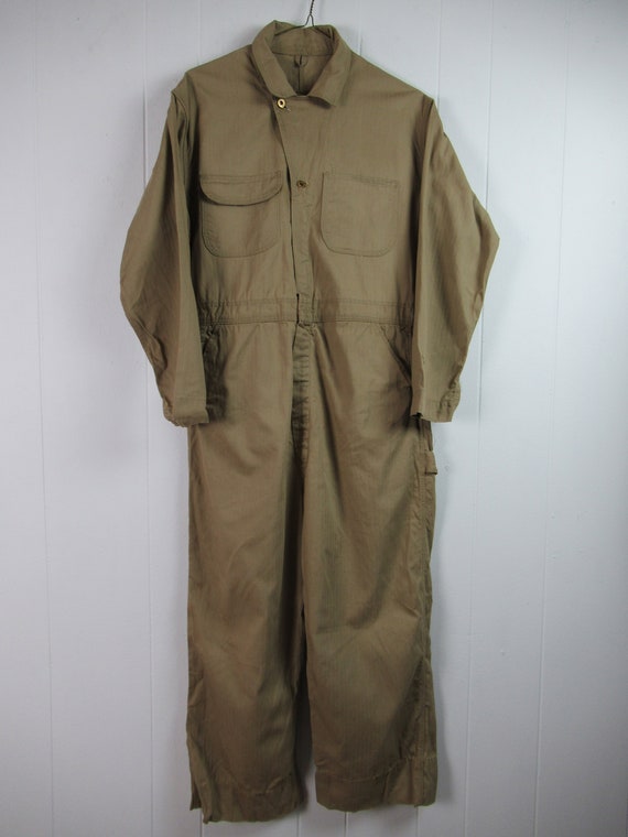 Vintage coveralls, 1950s coveralls, vintage workw… - image 2