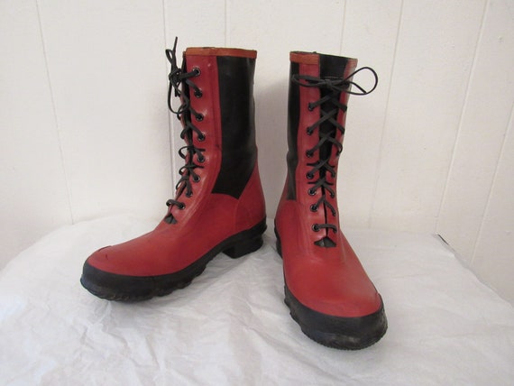 Vintage boots, hunting boots, B.F. Goodrich boots… - image 1