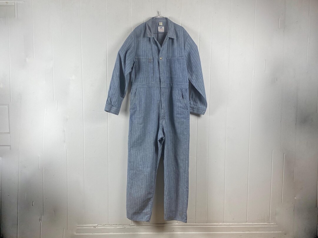 Vintage Coveralls, Size Large, Vintage Workwear, 1970s Coveralls