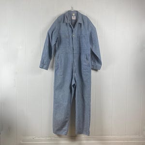 Vintage coveralls, size large, vintage workwear, 1970s coveralls, Lee Union Alls, Lee coveralls, vintage denim, vintage clothing