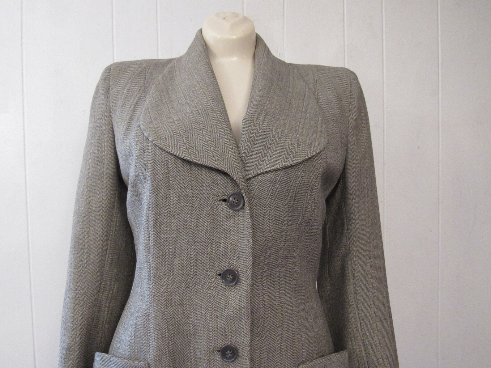 Vintage Suit 1940s Suit Women's Suit Jacket and Skirt | Etsy