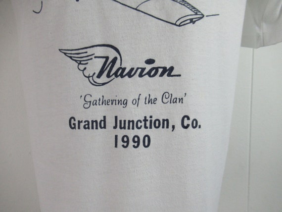 Vintage t shirt, airplane t shirt, Grand Junction… - image 3