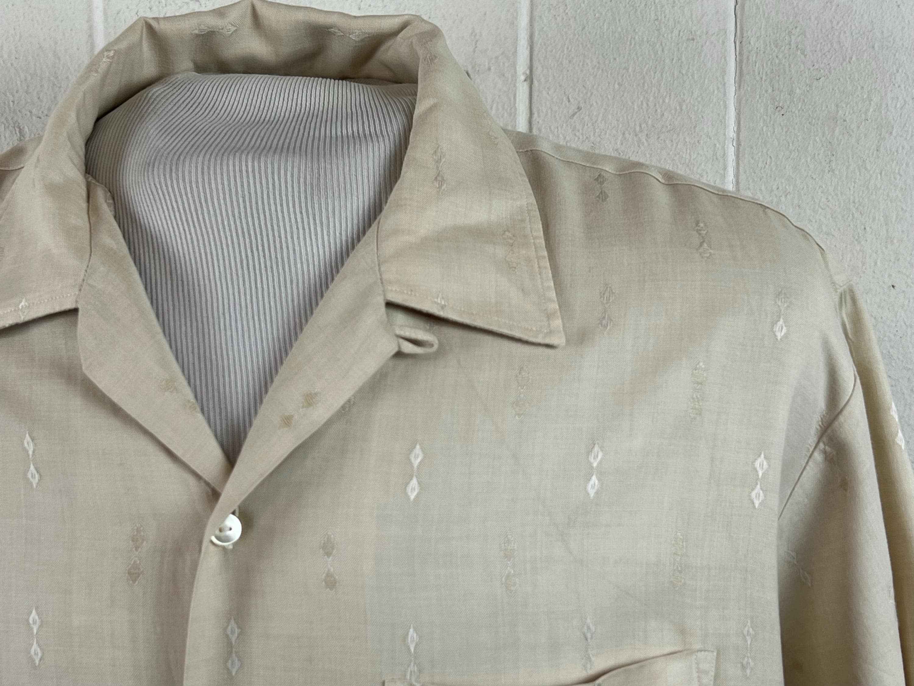 60s Rayon Shirt - Etsy