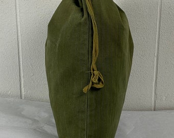 Vintage Bag, American Red Cross Bag, WWII Bag, Ditty Bag