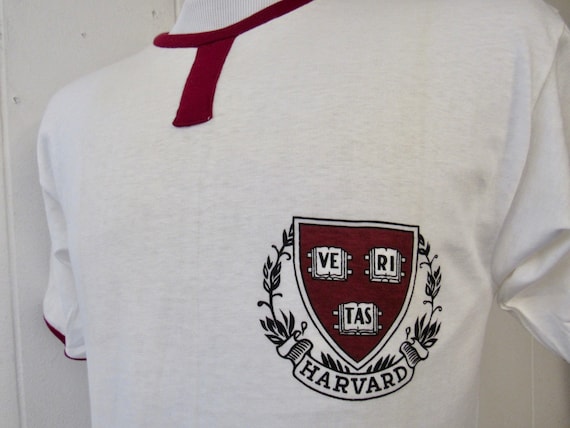 Vintage t shirt, 1950s t shirt, Harvard t shirt, c