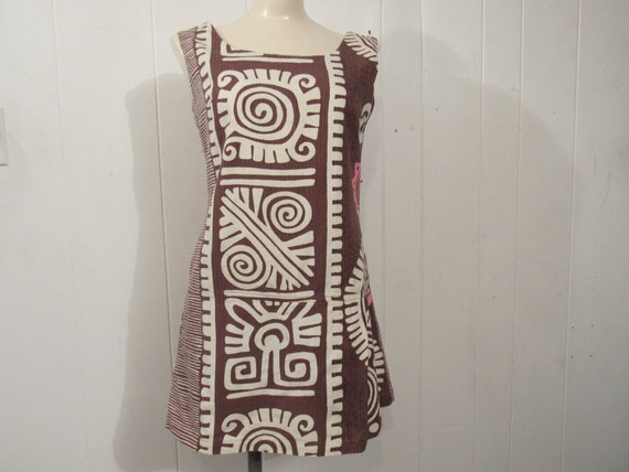 Vintage culottes, 1960s culottes, Hawaiian dress,