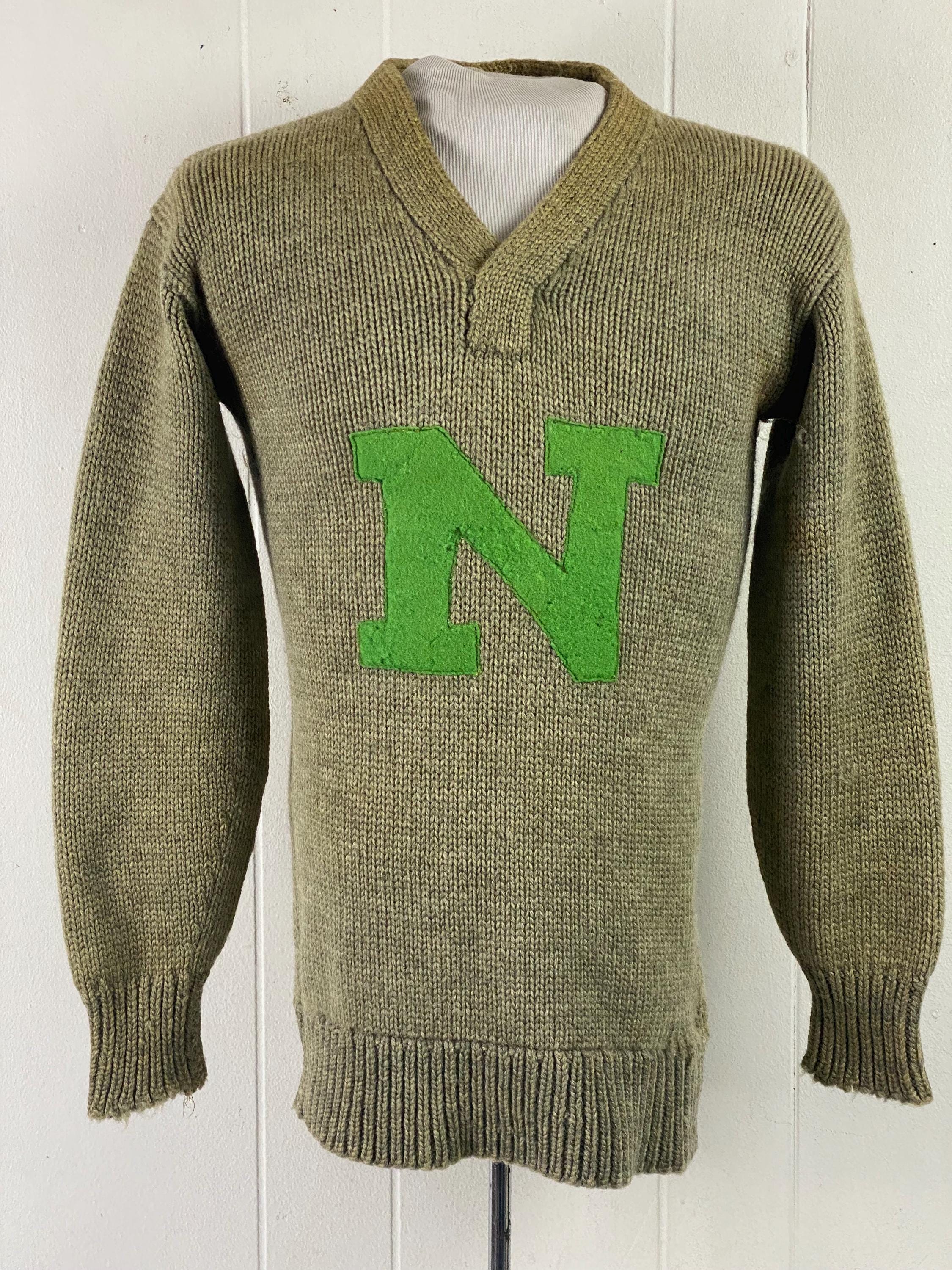 Spalding Sweater, Size Small, 1930s Sweater, Vintage SPALDING, N