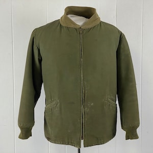Vintage Jacke, Größe Medium, 1940er Jacke, WWII Jacke, US Army Jacke, modifizierte Jacke Liner, Militärjacke, Tanker, Vintage Kleidung