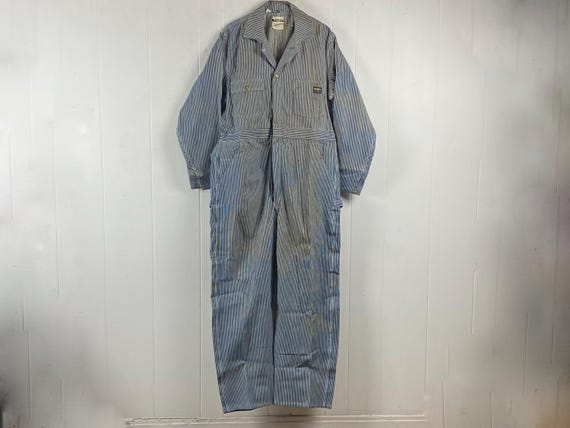 貴重！50's 〜60's OSH KOSH HICKORY-COVERALL 50's 60's OSH KOSH HICKORY-COVERALL Oshkosh oshkosh hickory