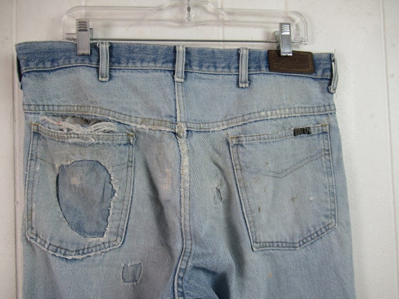 Vintage pants, distressed pants, vintage denim, p… - image 6