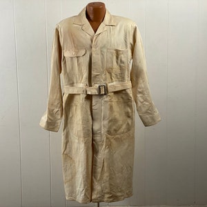 Vintage work jacket, size 40, 1940s shop coat, HBT work jacket, Penneys Big Mac, vintage workwear, distressed jacket, vintage clothing