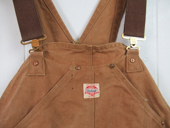 Vintage overalls, Carhartt overalls, 1950s overall