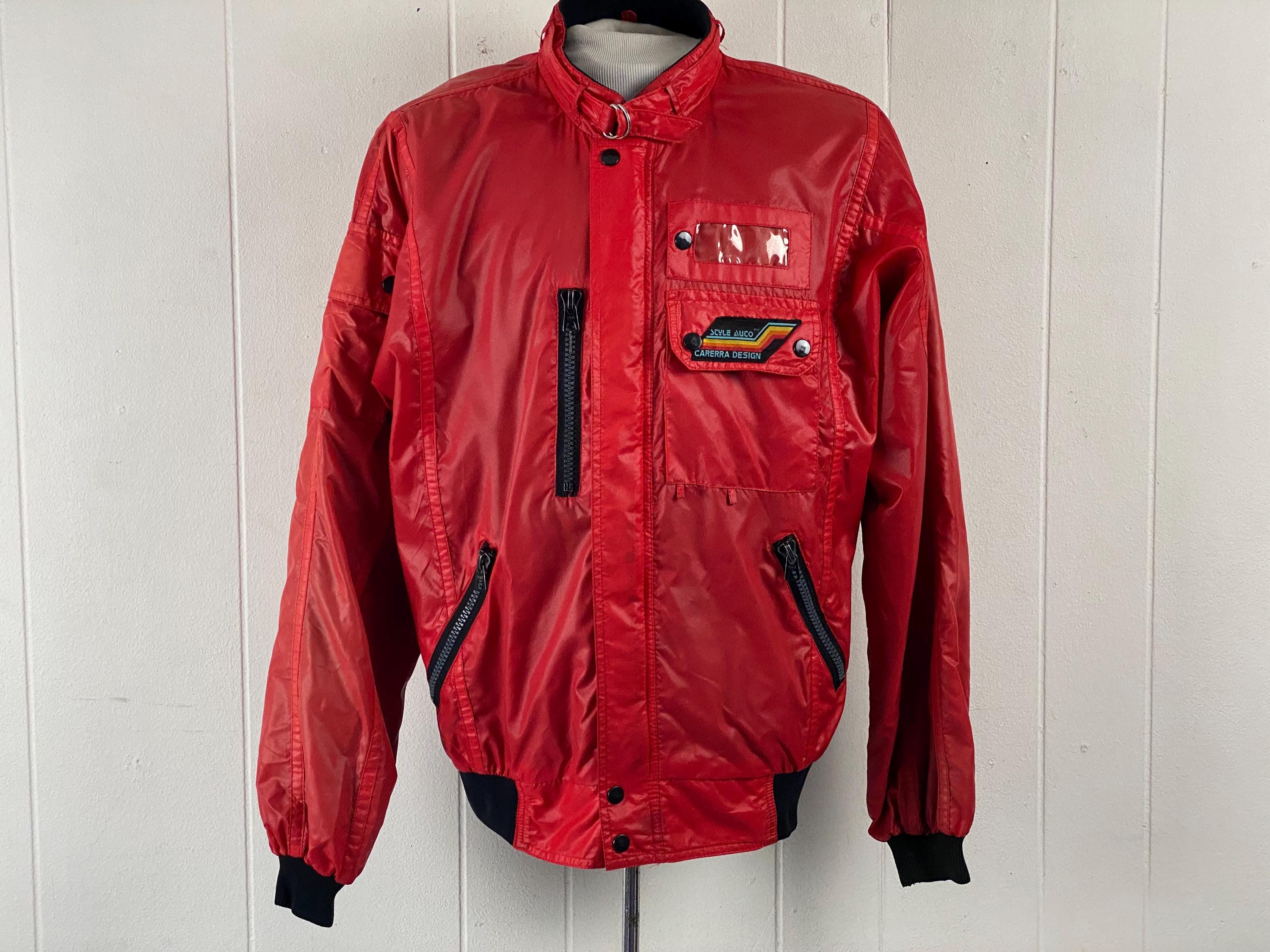 Vintage 70s/80s L Red Hoodie by Action, Vintage 1970s
