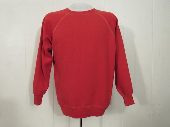 Vintage sweatshirt, 1960s sweatshirt, plain sweats