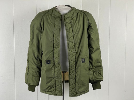 Vintage jacket, 1960s jacket liner, WWII jacket, … - image 1