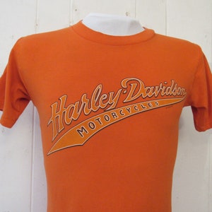 Vintage t shirt, Harley Davidson t shirt, motorcycle t shirt, statue of liberty t shirt, Akron Ohio, vintage clothing, size small