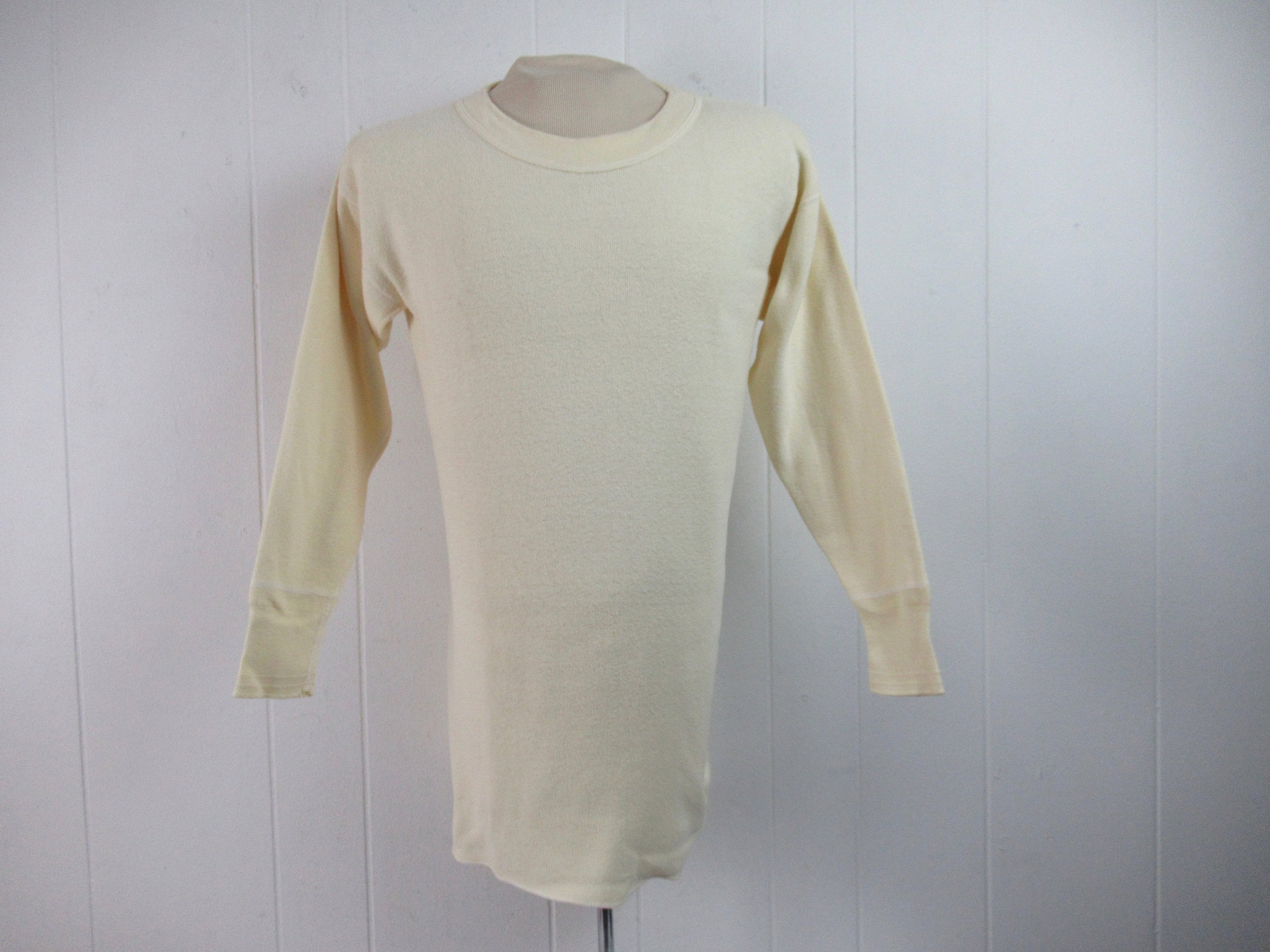 Vintage Shirt, 1960s Shirt, Hanes Shirt, Long Sleeve Shirt, Work