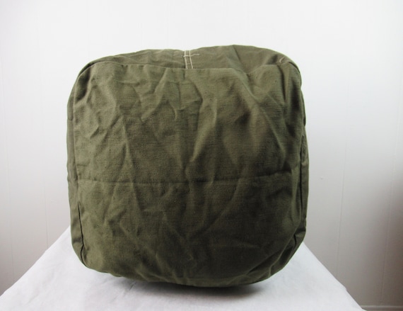 Vintage bag, 1940s bag, U.S. Army bag, vintage du… - image 6