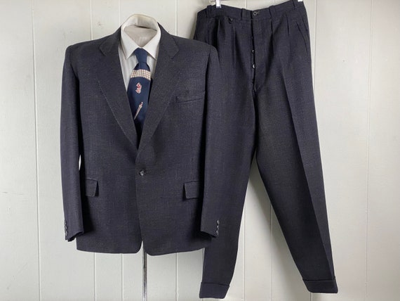 Vintage Suit Size 42 1920s Suit Edwardian Suit Vintage Jacket