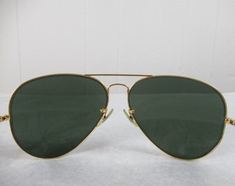 50s～60s B&L Vintage Ray-Ban USA SKEET GIG LAMPS 1940s-1950s B&L RAYBAN SKEET 1/10 12KGF size 58/10 with
