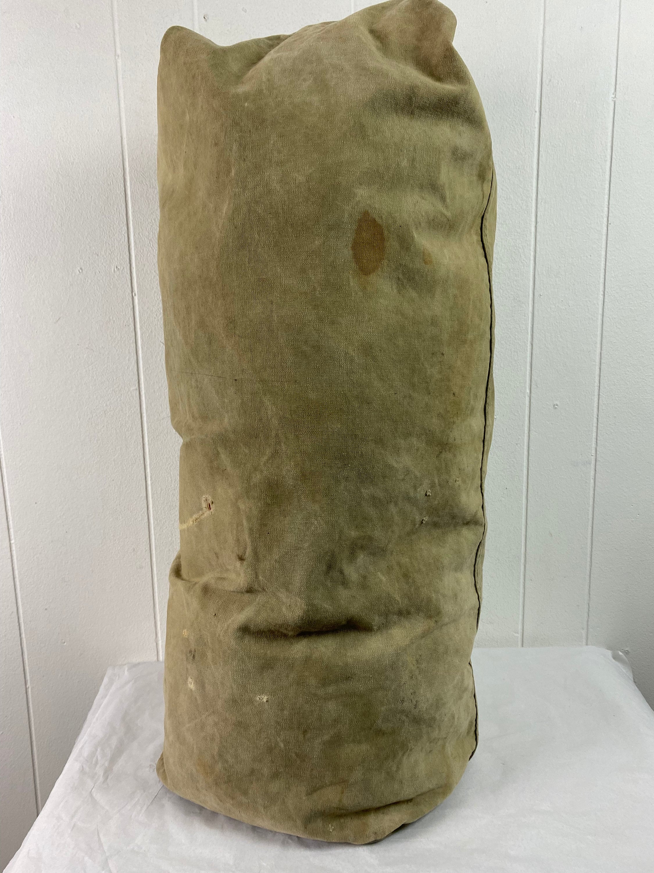 ヴィンテージ ダッフルバッグ、1940 年代のバッグ、USN バッグ、海軍