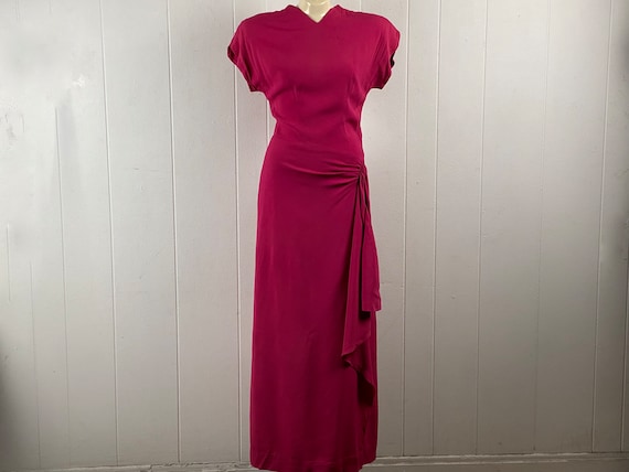 Vintage dress, size medium, 1930s dress, 1940s dr… - image 1