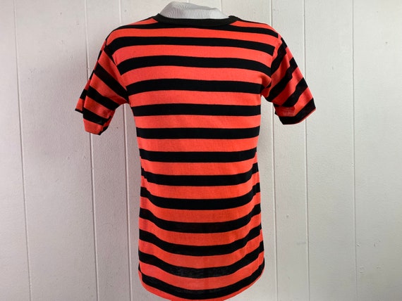 vintage T-shirts, 80s t shirt, striped t shirt, b… - image 1