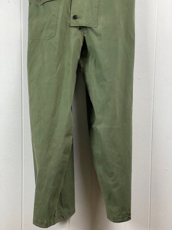 Vintage overalls, size medium, U.S.N. overalls, 1… - image 4