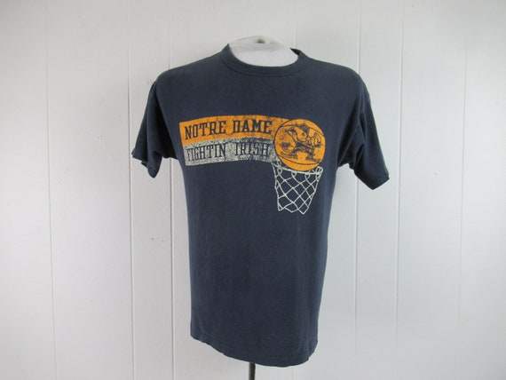 Vintage t shirt, Notre Dame t-shirt, Fighting Iri… - image 2