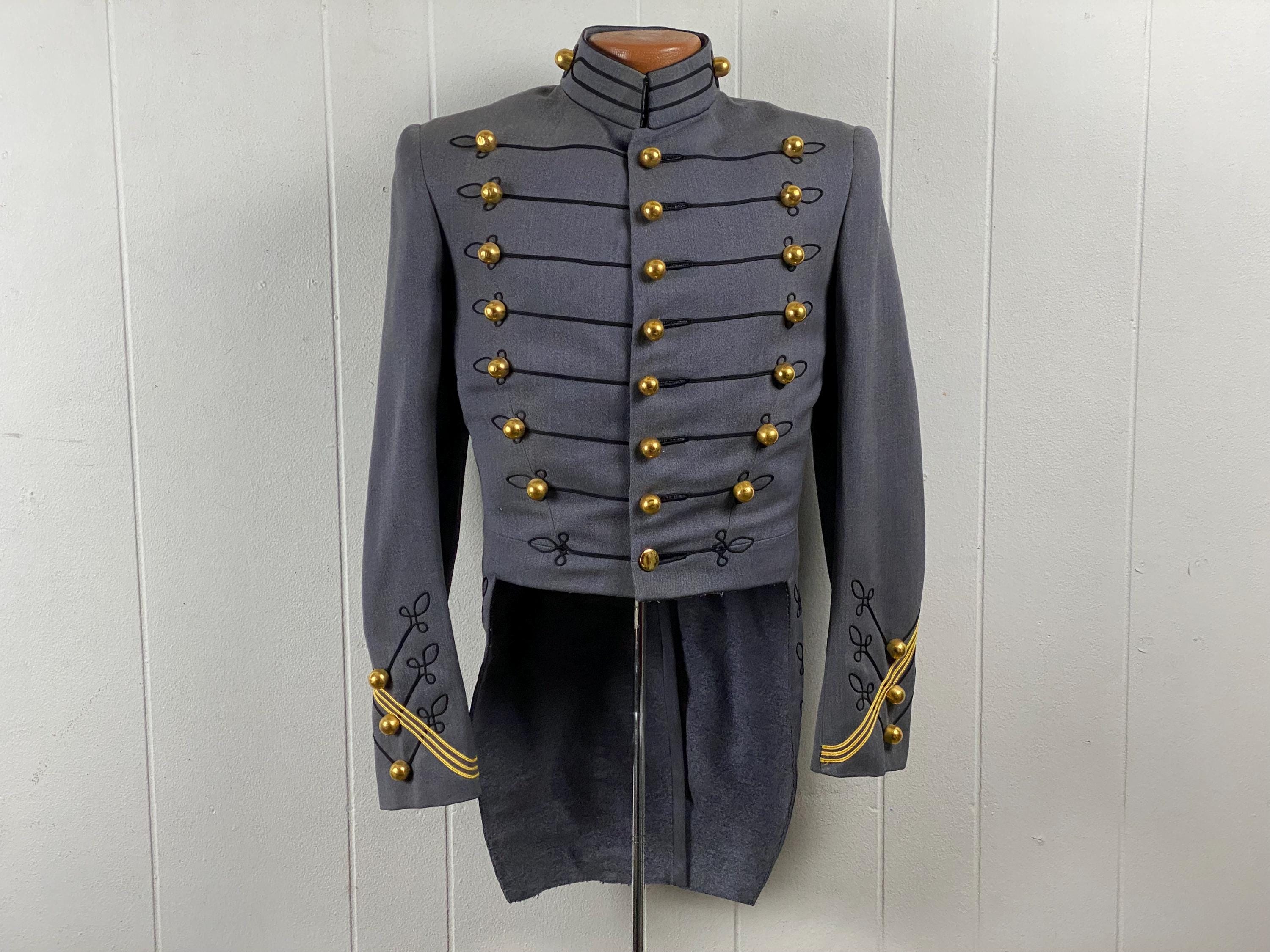 Vintage West Point Jacket, Size Small, Button Jacket