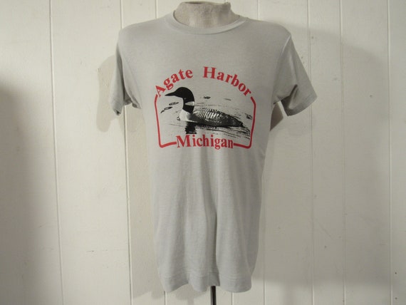 Vintage t shirt, Michigan t shirt, 1980s t shirt,… - image 1