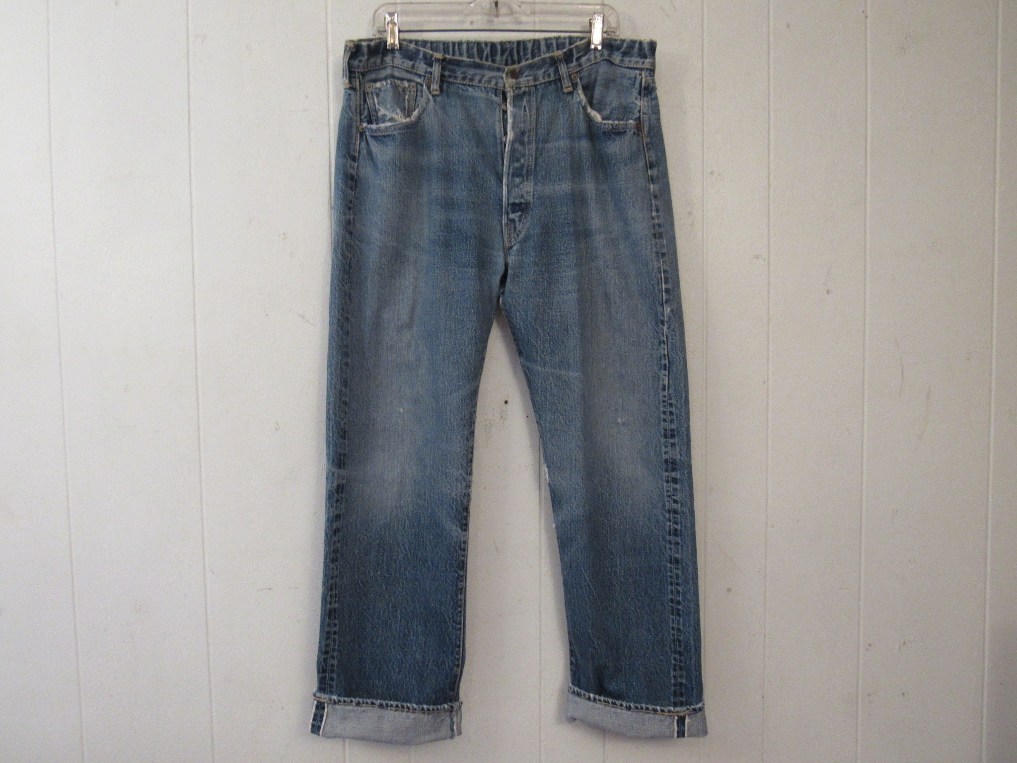 Vintage Levis 1950s Levis Levis 501 Pants Levis Big E 501s - Etsy