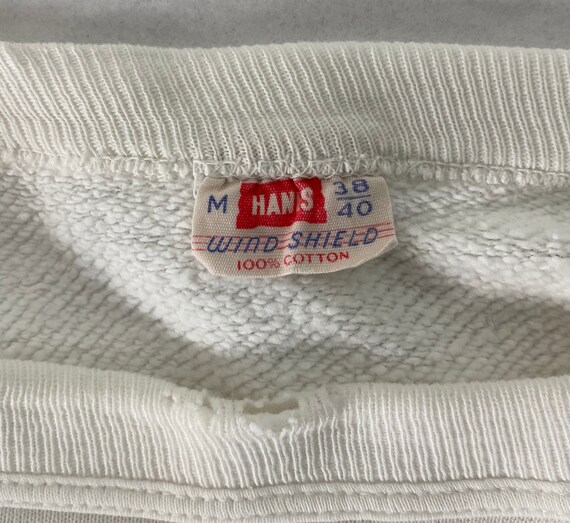 Vintage Sweatshirt, Distressed Sweatshirt, 1950s Sweatshirt, Hanes