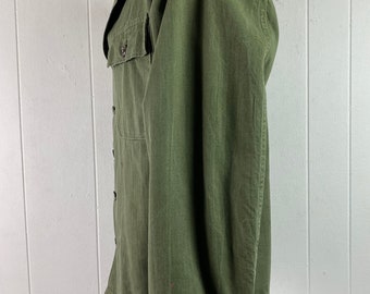 Vintage Jacket, Army Jacket, 1940s Jacket, HBT Jacket, U.S. Vintage Jacket, Army Jacket, 1940s Jacket, HBT Jacket, U.S.