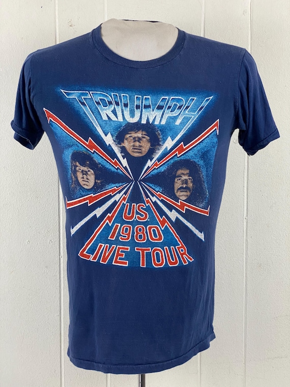 Triumph T Shirt, Size Medium, 1980s T Shirt, Vintage T Shirt