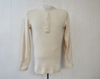Vintage shirt, Hennely shirt, military shirt, U.S. Army shirt, 1950s shirt, vintage clothing, size small