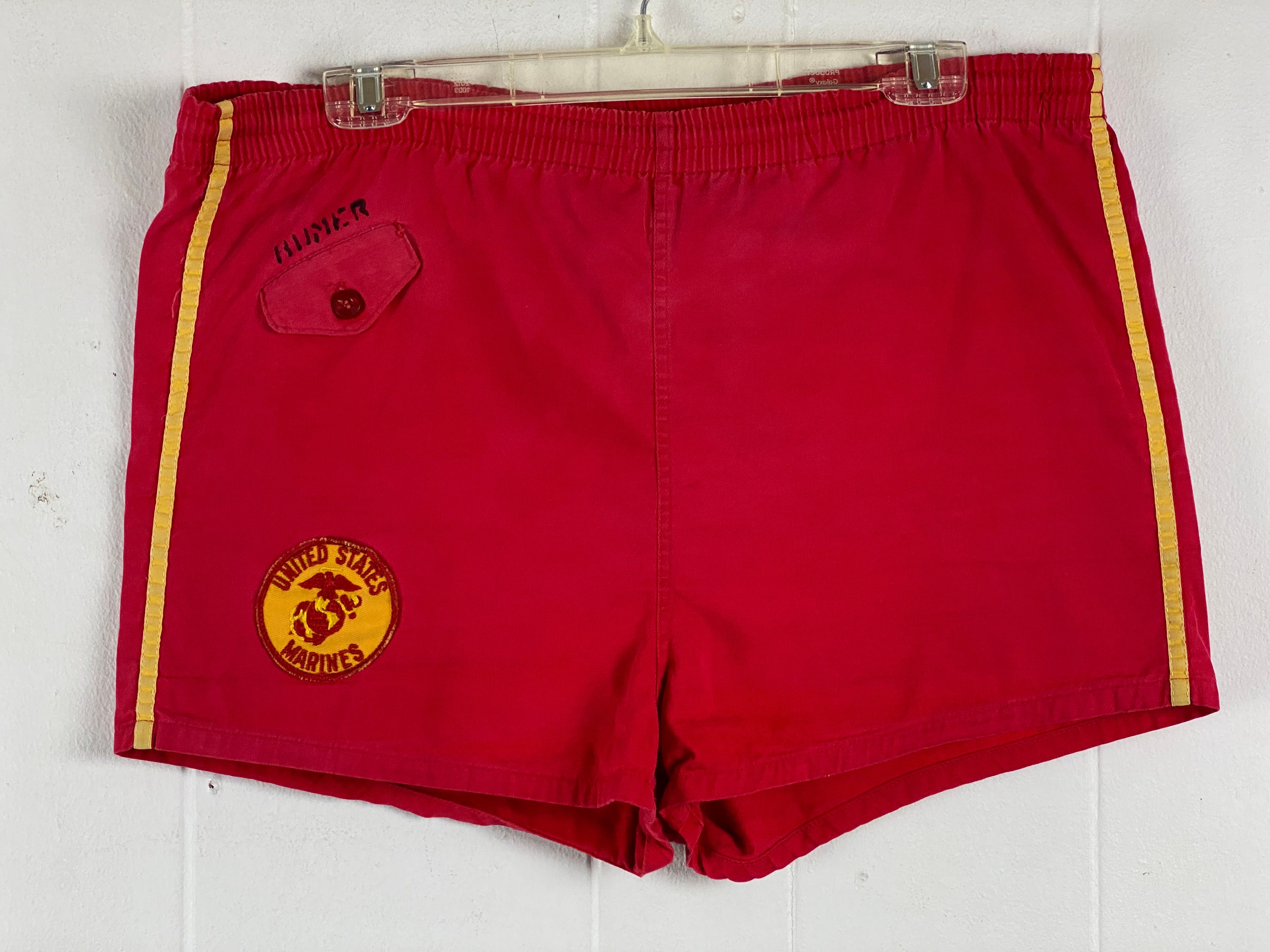 Vintage Shorts, Size Medium, USMC Shorts, Military Shorts, United