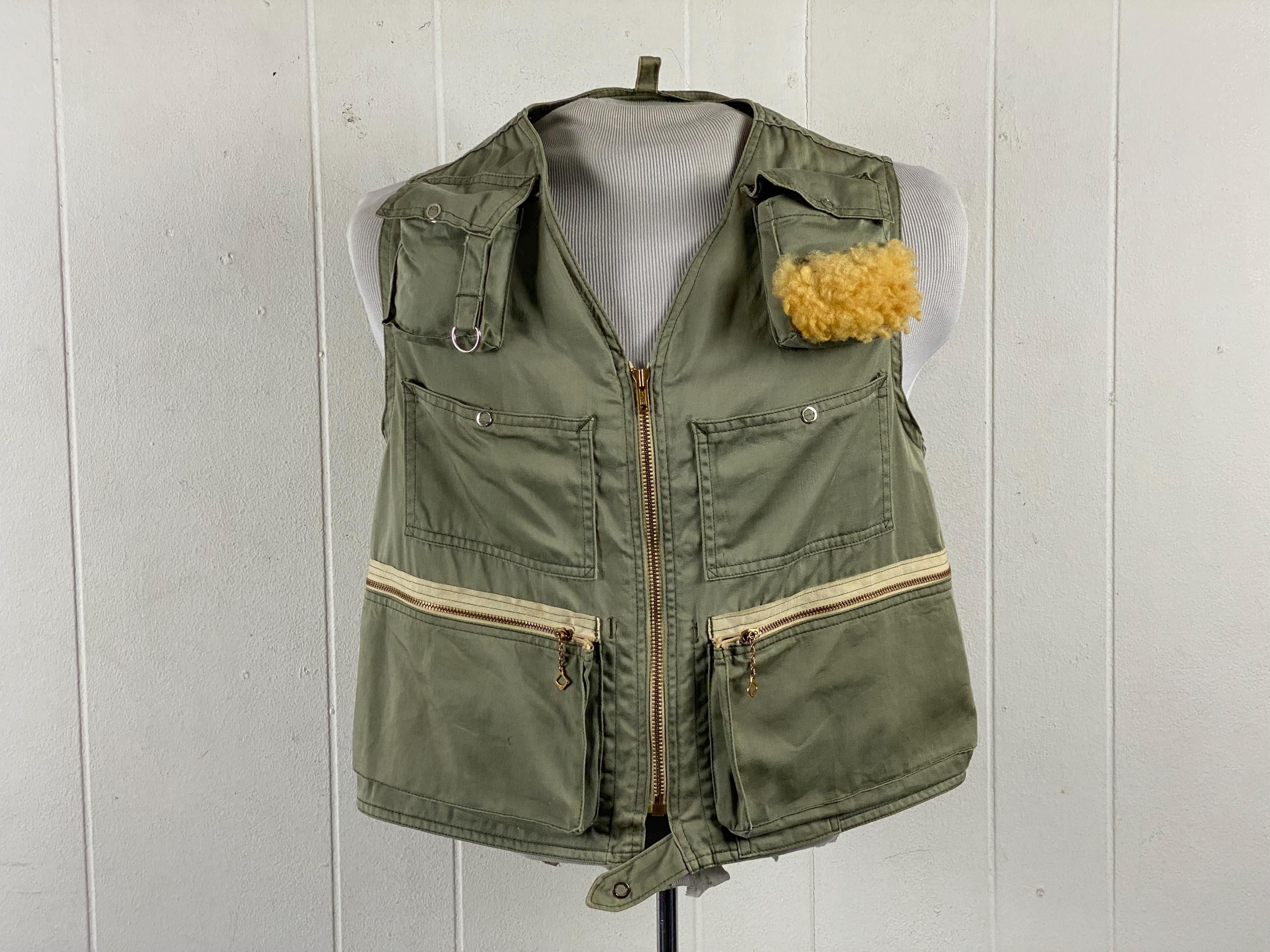 トップス 60's VINTAGE FISHING VEST HAMA ZIPPER 60´s VINTAGE FISHING VEST HAMA ZIPPER