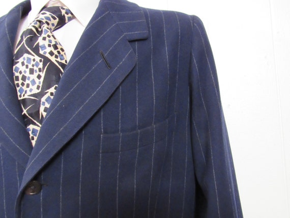 Vintage jacket, 1940s suit jacket, vintage sports… - image 2
