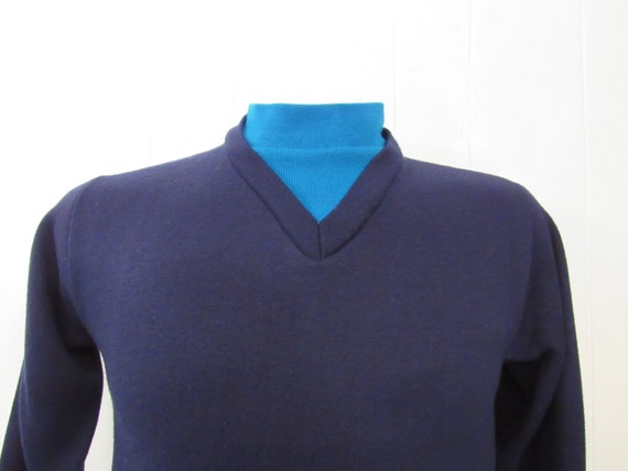 Vintage shirt, 1960s shirt, 2 tone shirt, sweater… - image 2