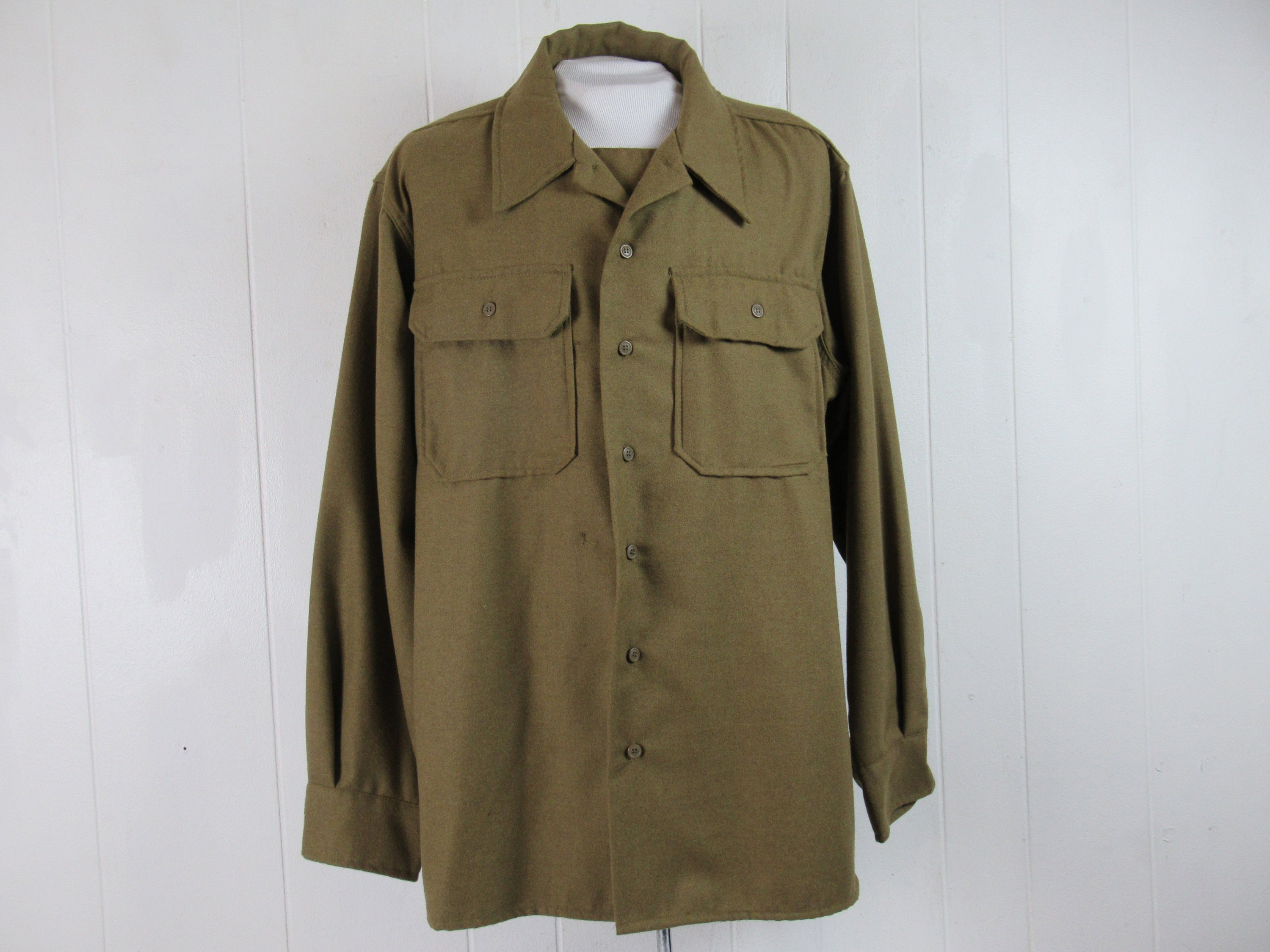 Reproduction Army Shirt, Size 3XL, Military Shirt, 1940s Repro